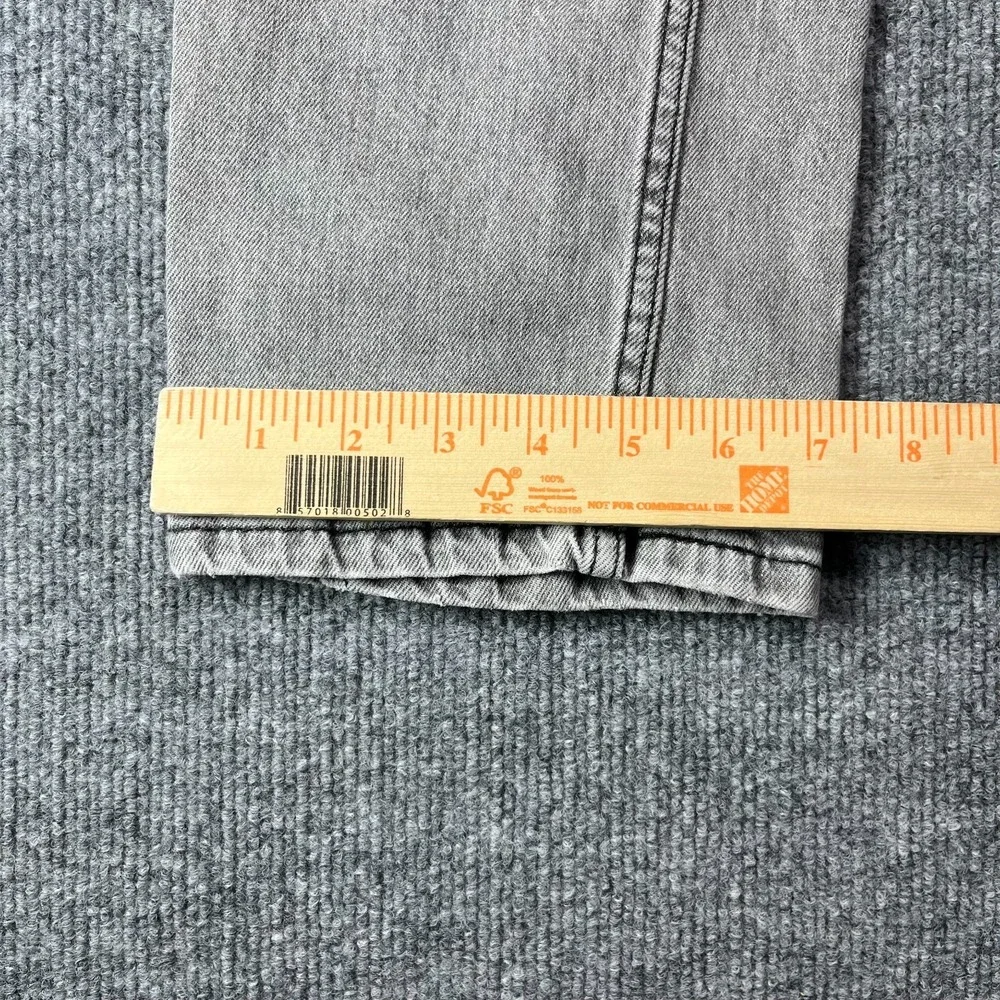 Levi's 514 Straight Jeans Men Gray Denim Stretch Pockets Classic Zip Fly - 31X31